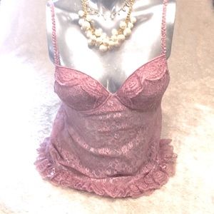 Lace lingerie vintage Victoria Secret